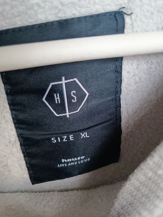 Bluza szara z nadrukiem HOUSE MĘSKA