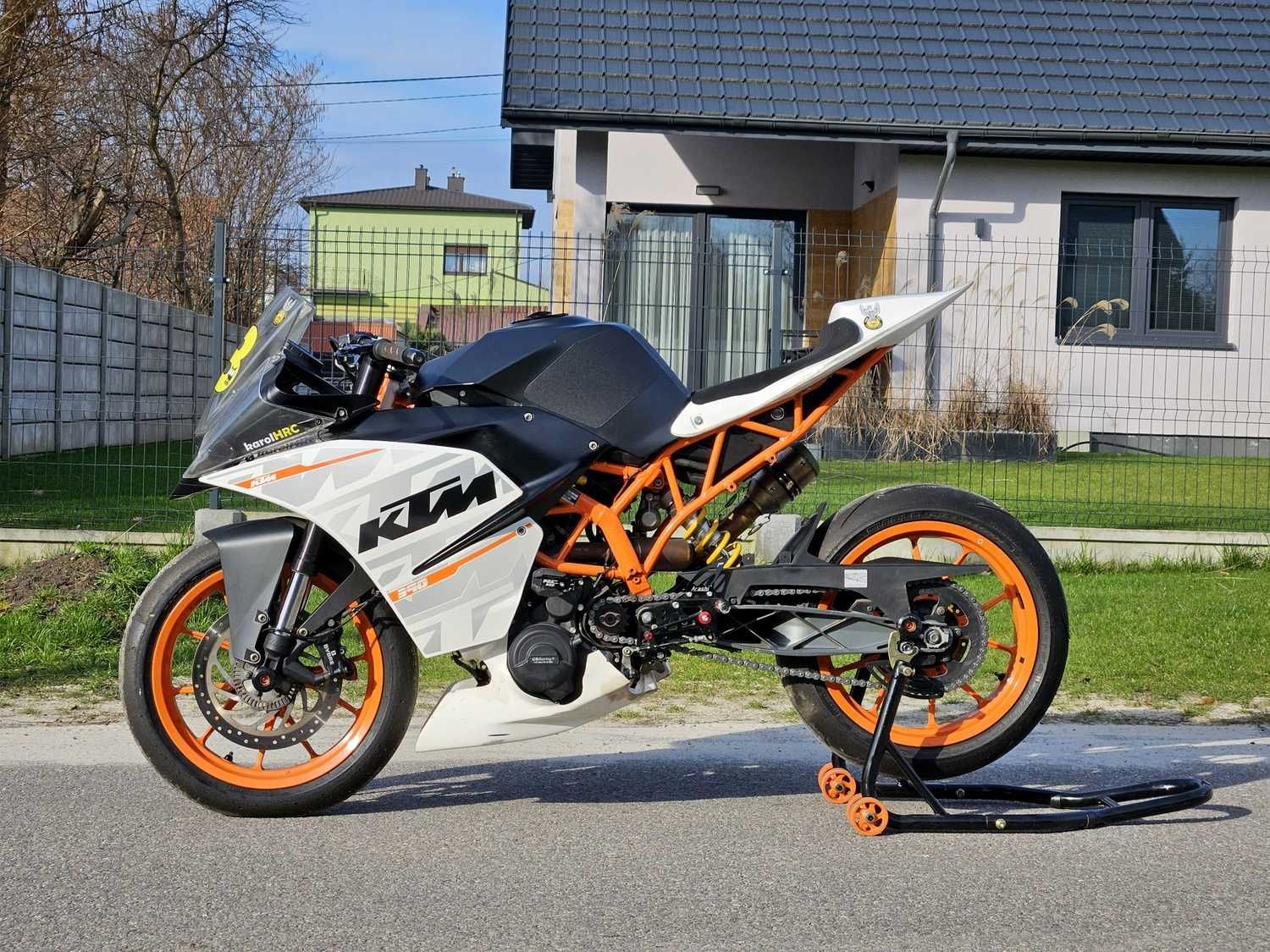 KTM RC390 na Tor + Droga, zarejestrowany A2 35kw Torówka Prywatnie