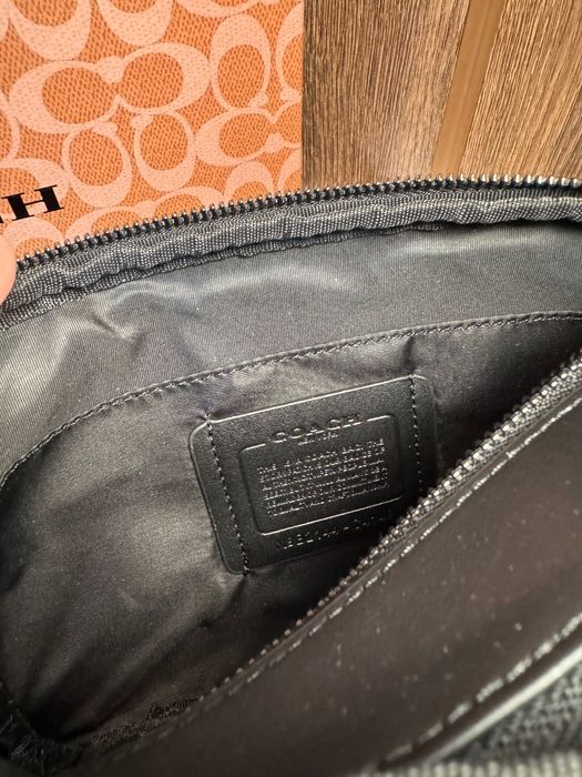 ОРИГІНАЛ! Чоловіча сумка Coach crossbody | Мужская сумка | Мессенджер