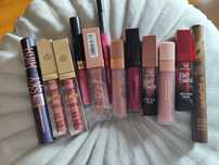 Zestaw szminek i tuszy Loreal Golden Rose Max Inglot Maybelline
