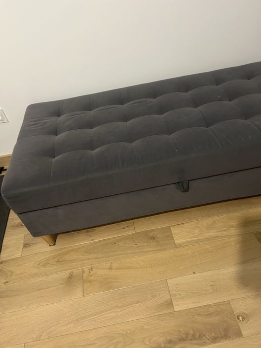 Pufa z pojemnikiem/ duża - 135x67 cm