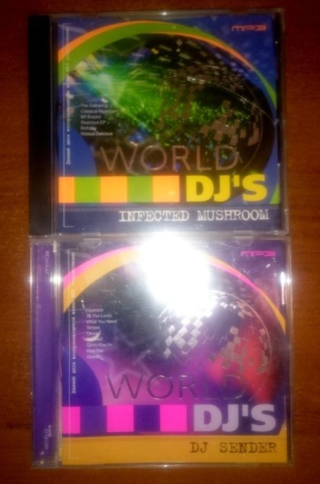Музыкальные диски лицензия World DJ`s, Progressive Trance cd диск