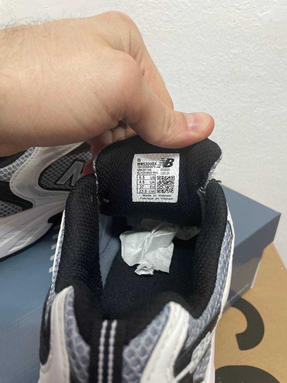 Кроссовки New Balance 530 grey black / Нью беленс 530 серые 37 38 39