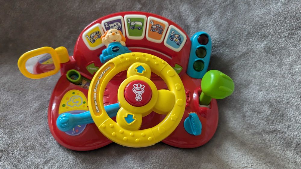 VTECH interaktywna kierownica małego rajdowca
