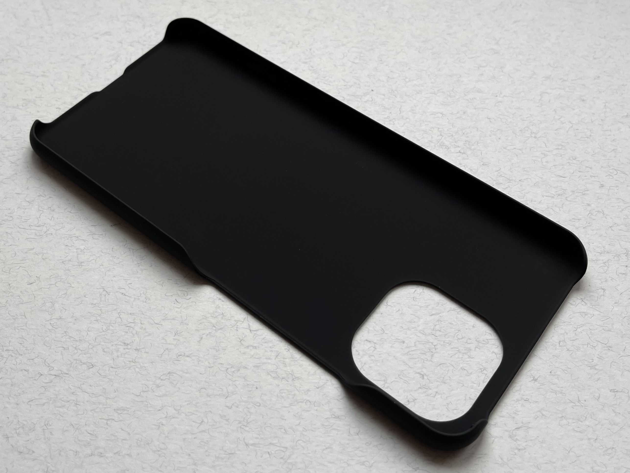 Xiaomi 11 Lite чохол матовий пластик чорний тонкий чехол панель