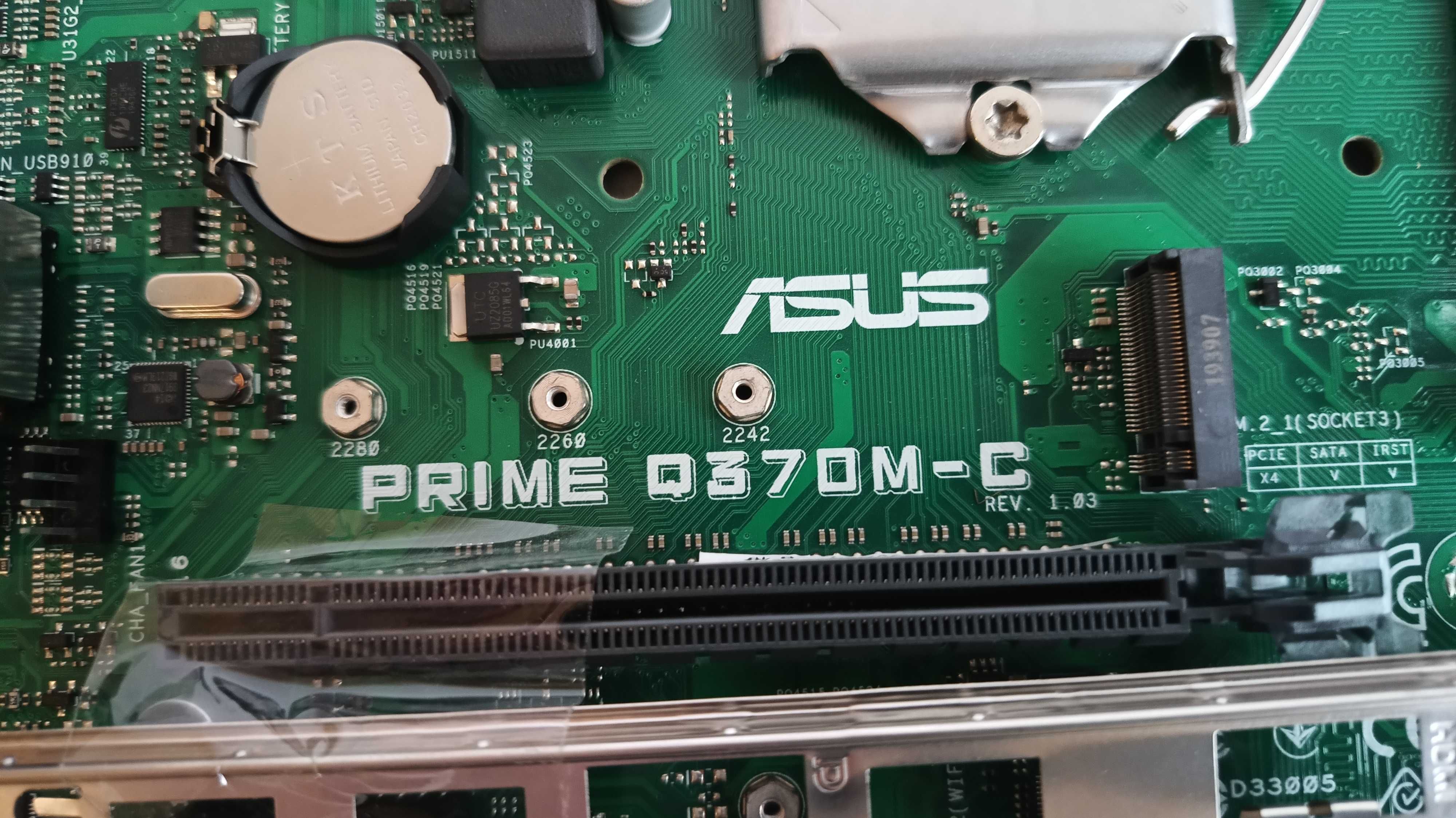 Płyta główna Asus Q370M+maska I/O [MBPRIME]