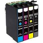 Epson 603xl ou 604xl kit de 4 tinteiros
