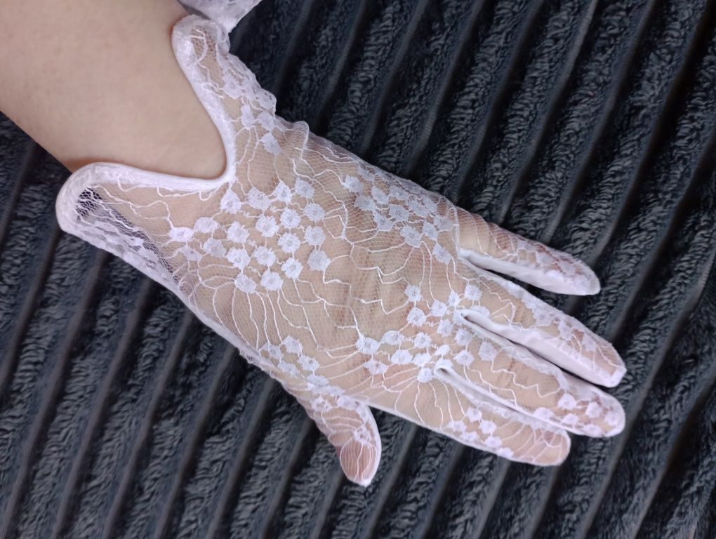Koronka rękawiczki Lolita Coqettee