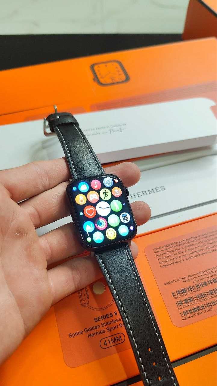 Smart Watch Hermes 45 mm 1в1 Premium Watch + ремінець