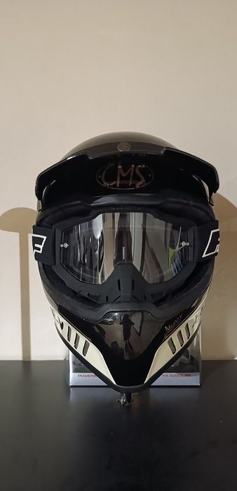 Capacete CMS vintage