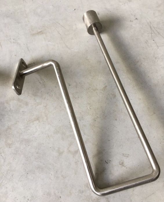 Suportes inox apanhar cortinados embrace / embraces