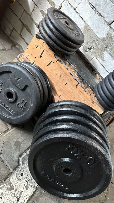 Obciążenie żeliwne domyos Decathlon thorn i inne