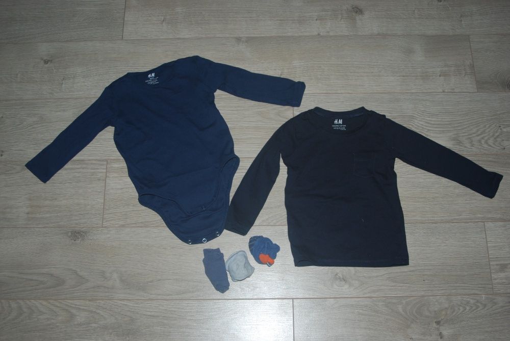 Body i bluzka H&M 86 + gratisy