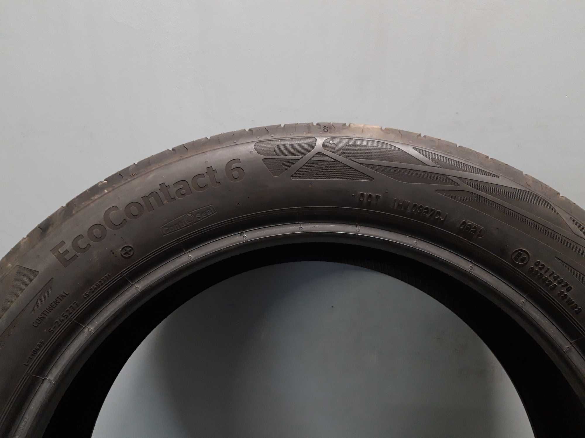 4x215/50R19 Continental EcoContact 6, 93T, 2021 rok, bieżnik 6mm