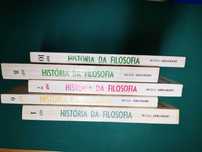 FILOSOFIA - Nicola Abbagnano "História da Filosofia", conjunto 5 vols.