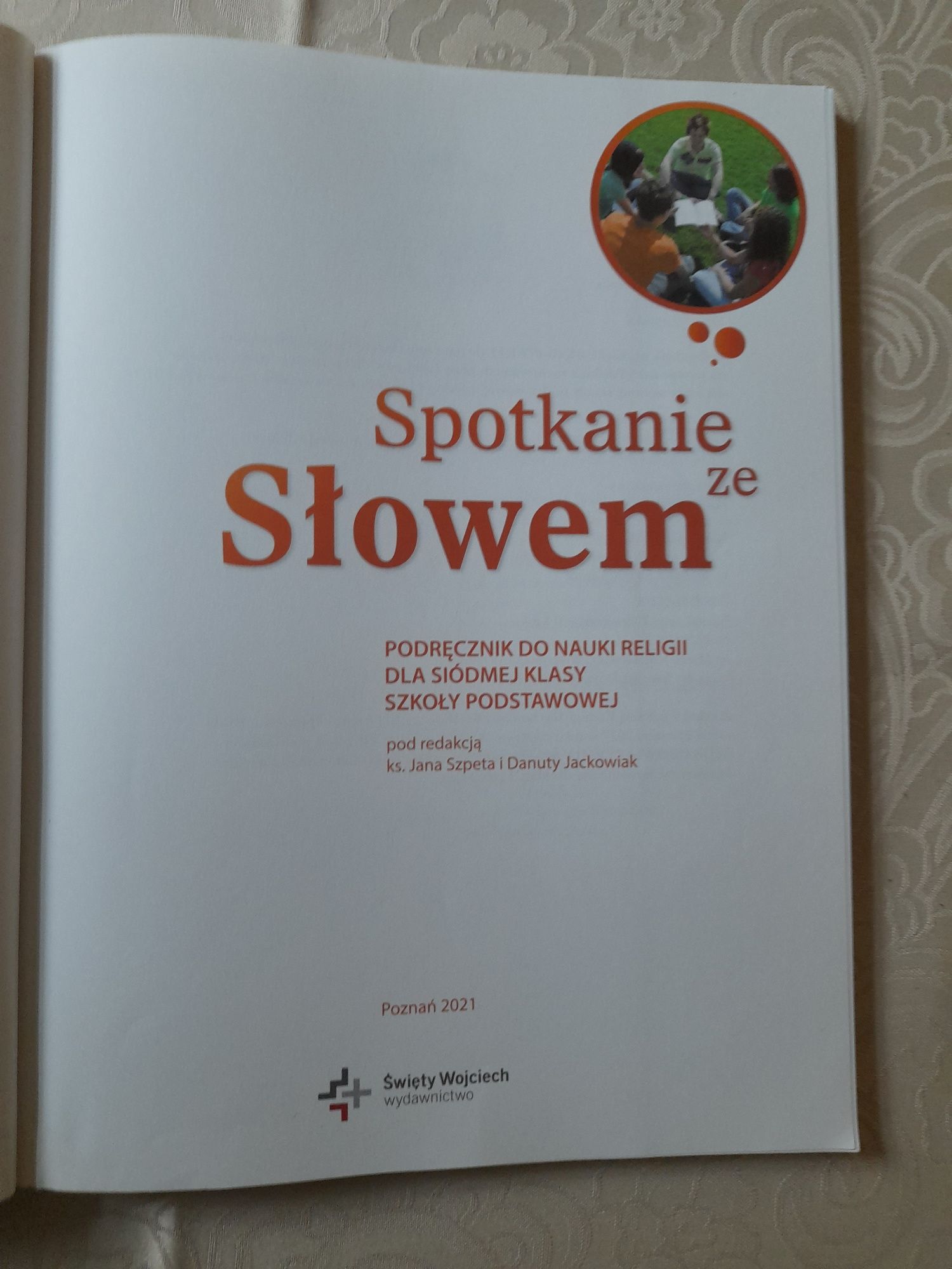 Spotkanie ze Słowem  podręcznik jak nowy klasa 7 wyd. św. Wojciecha