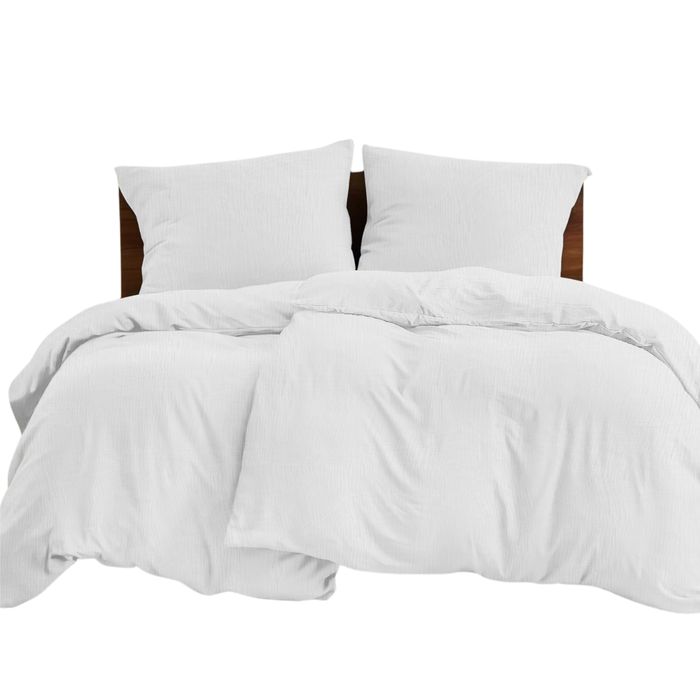 Pościel z Gazy Bawełnianej 2xPoszewki 135x200cm 2xPoduszki 80x80cm