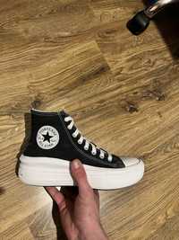 Converse Czarne Platform 37 23.5cm