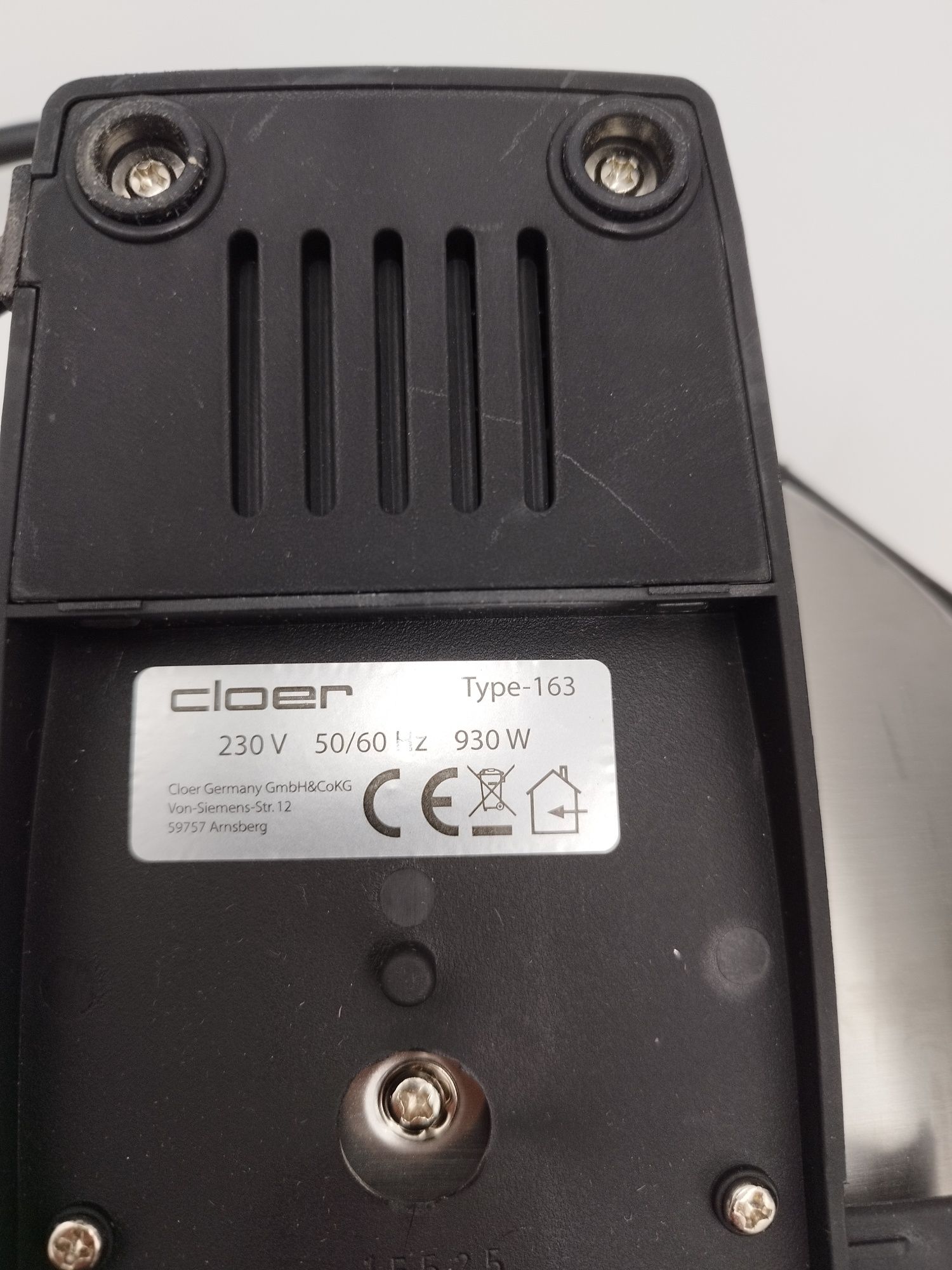 Gofrownice serca cloer 930w serduszka