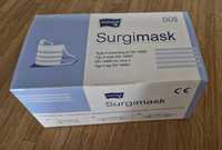 Maseczki medyczne Surgimask 3-warstwowe 50szt