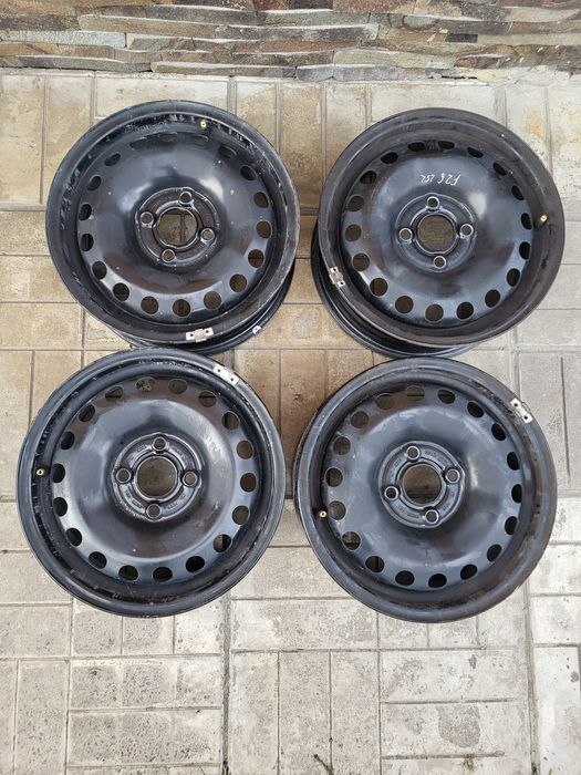 Диски R14 стальні 4×100 ЕТ 35  ковпаки VW Up