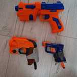 Pistolety Nerf cena za  3 sztuki