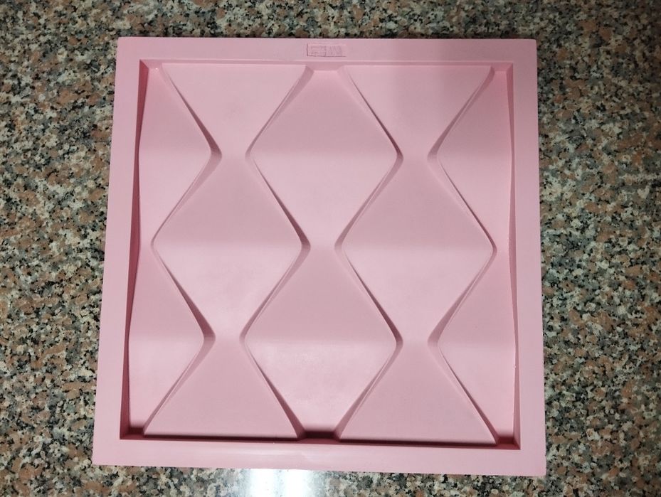 Molde 3d Silicone Pirâmide