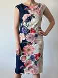 Vestido Lápis Floral Moncho Heredia - Tamanho M (38 Português)