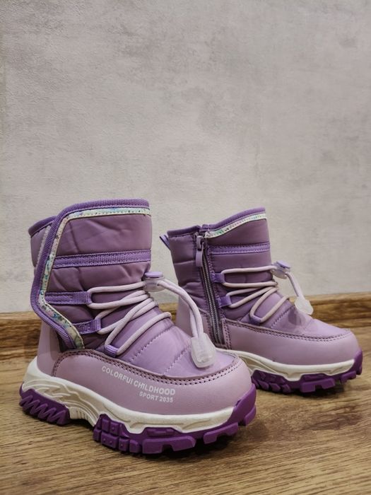 Зимові черевички дитячі