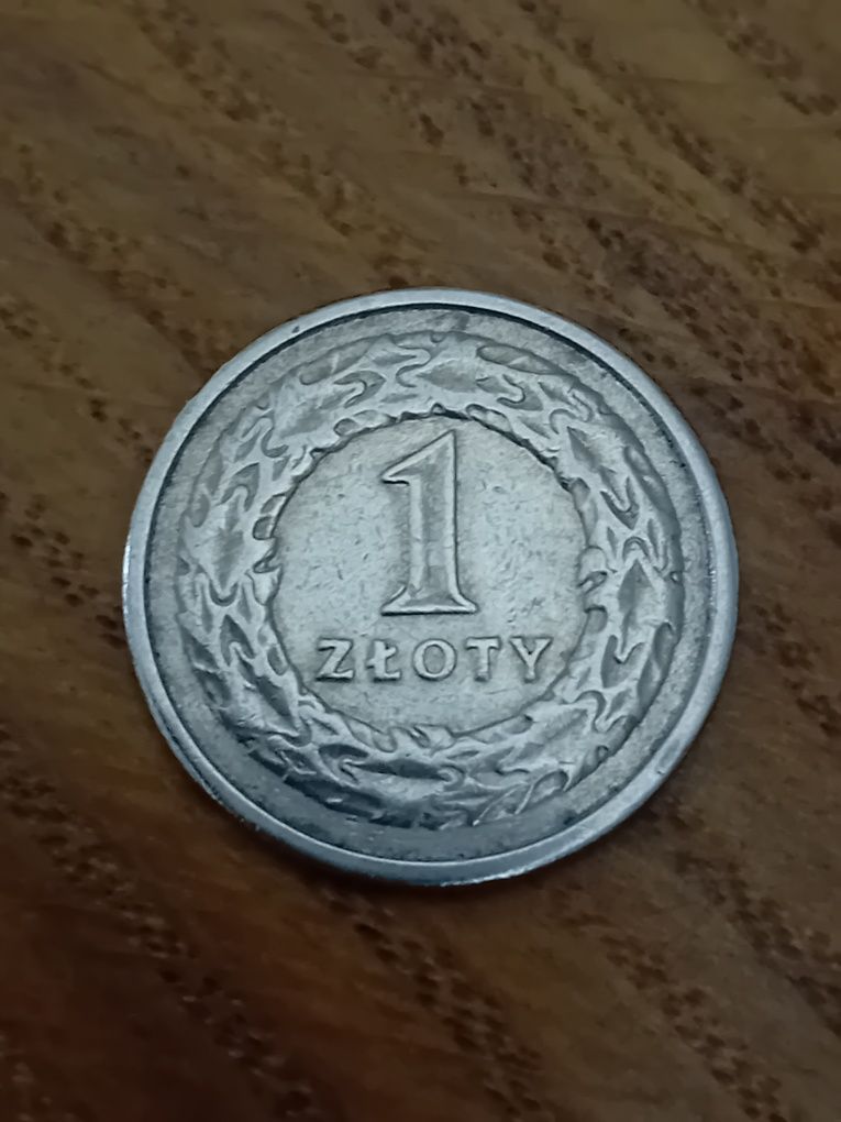 MONETA 1  ZŁ 1991