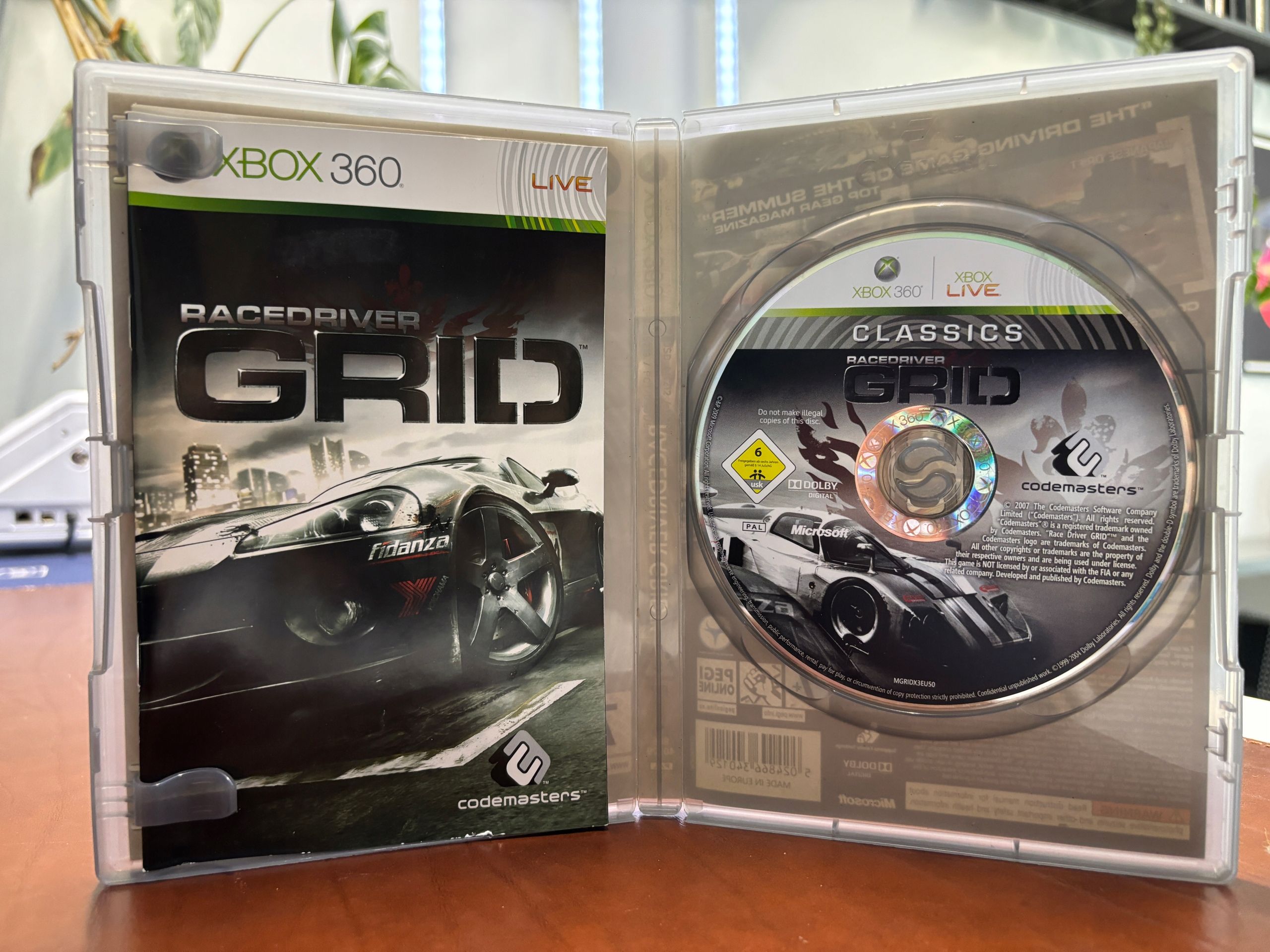Xbox 360 Race Driver Grid