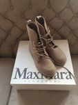 Max Mara buty Baker kombat kaszmir/skóra r 36