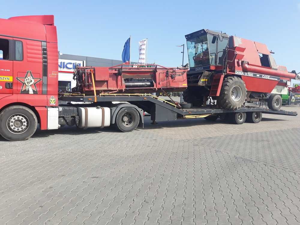 Laweta Transport Niskopodwozie Kombajny Ciągniki Koparki Domki