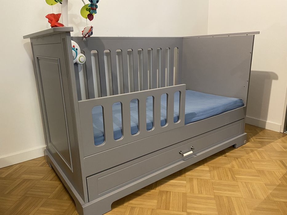 Lozeczko Komoda Przewijak Bellamy Ines Grey