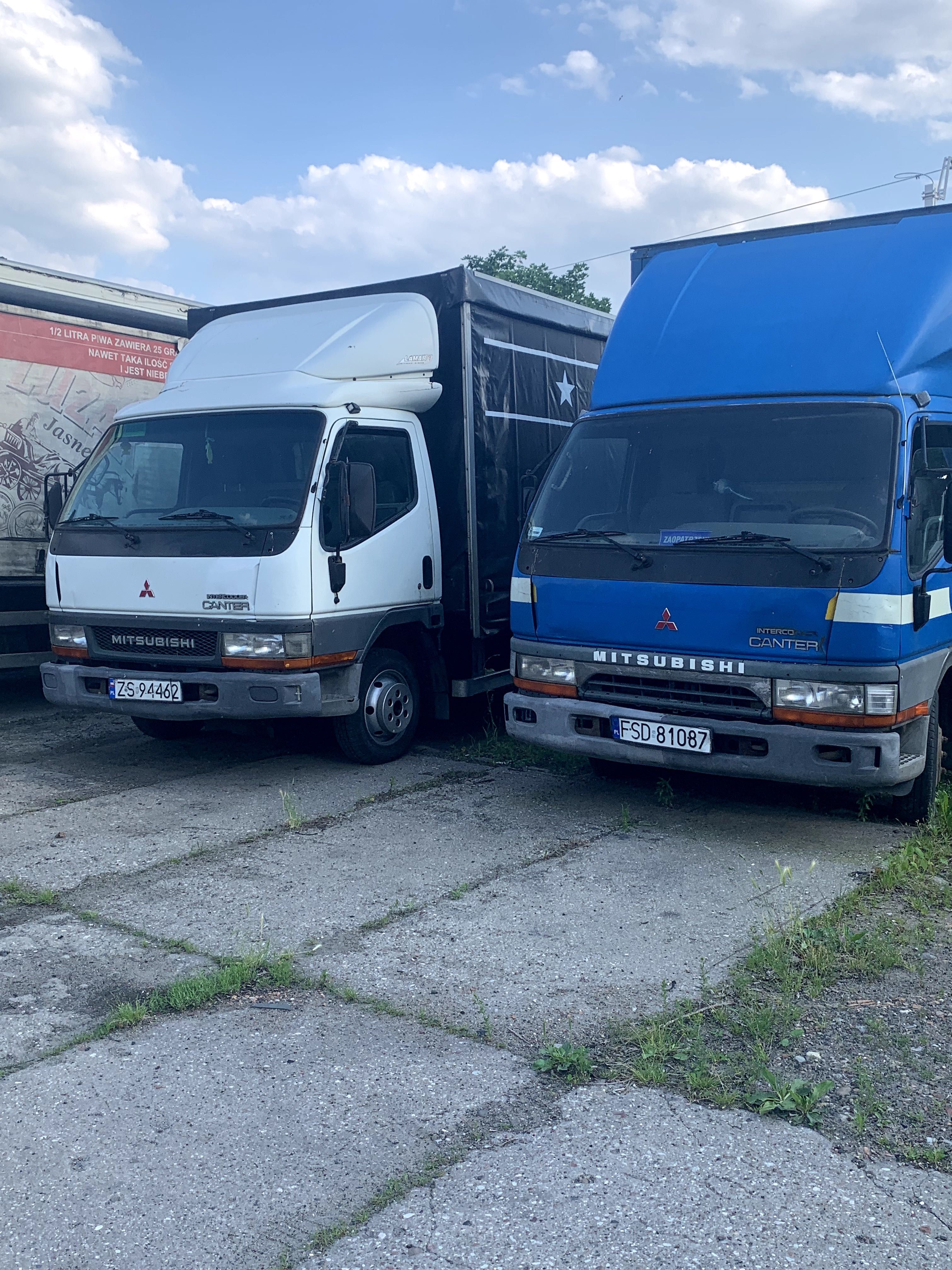 Mitsubishi Canter 35 kontener 2 szt