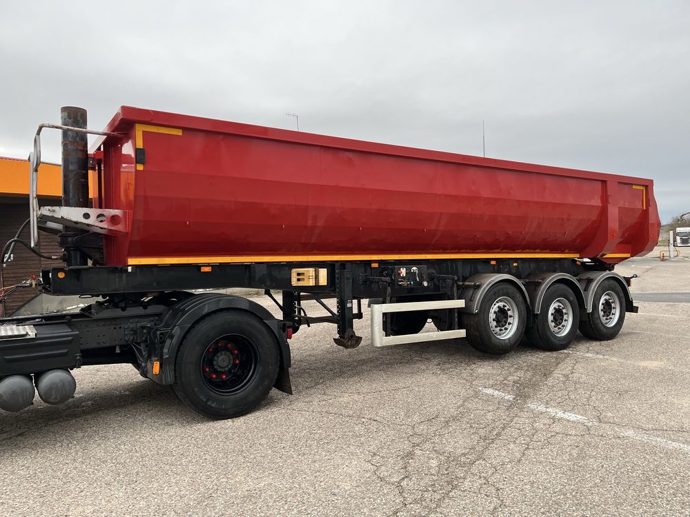 Naczepa wywrotka super stan 28m3 stalowa