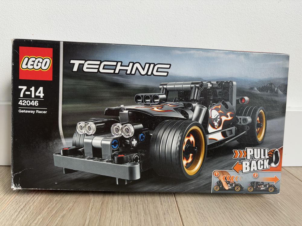 Lego technic wyscigówka zbiegów (42046)