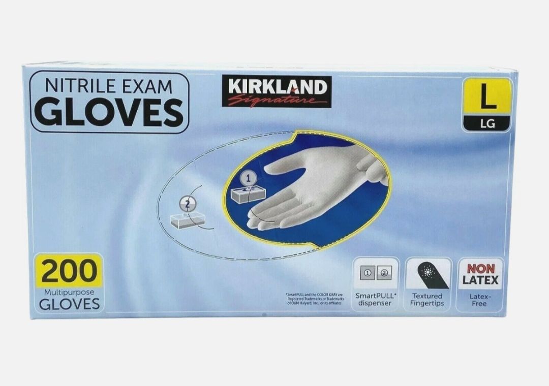 Нітрилові рукавички Kirkland