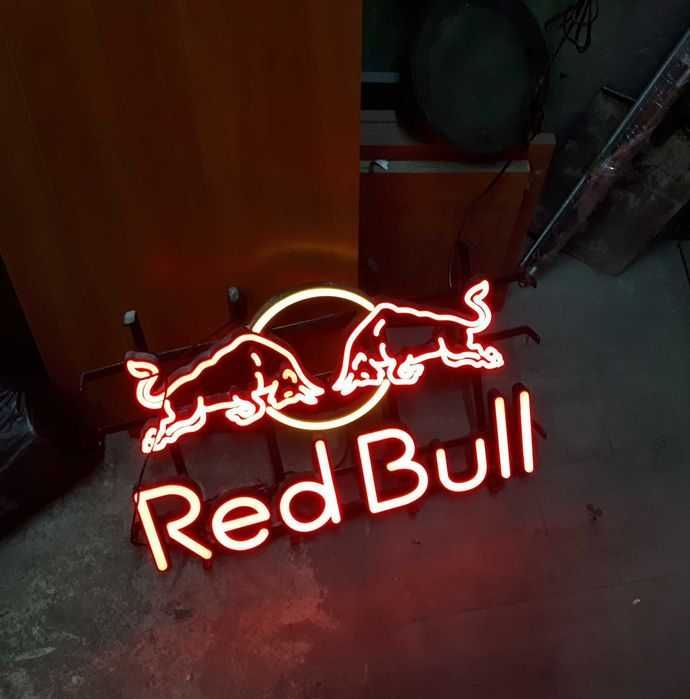 red bull неон световая вывеска