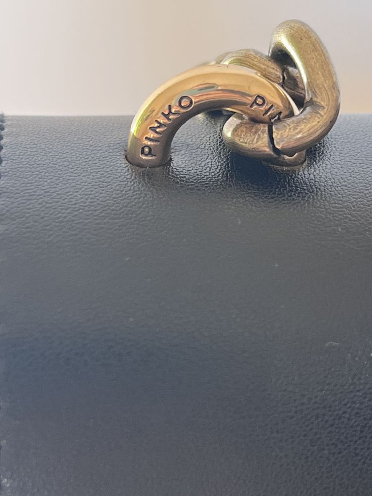Torebka Pinko czarna Love Mini Icon Simply