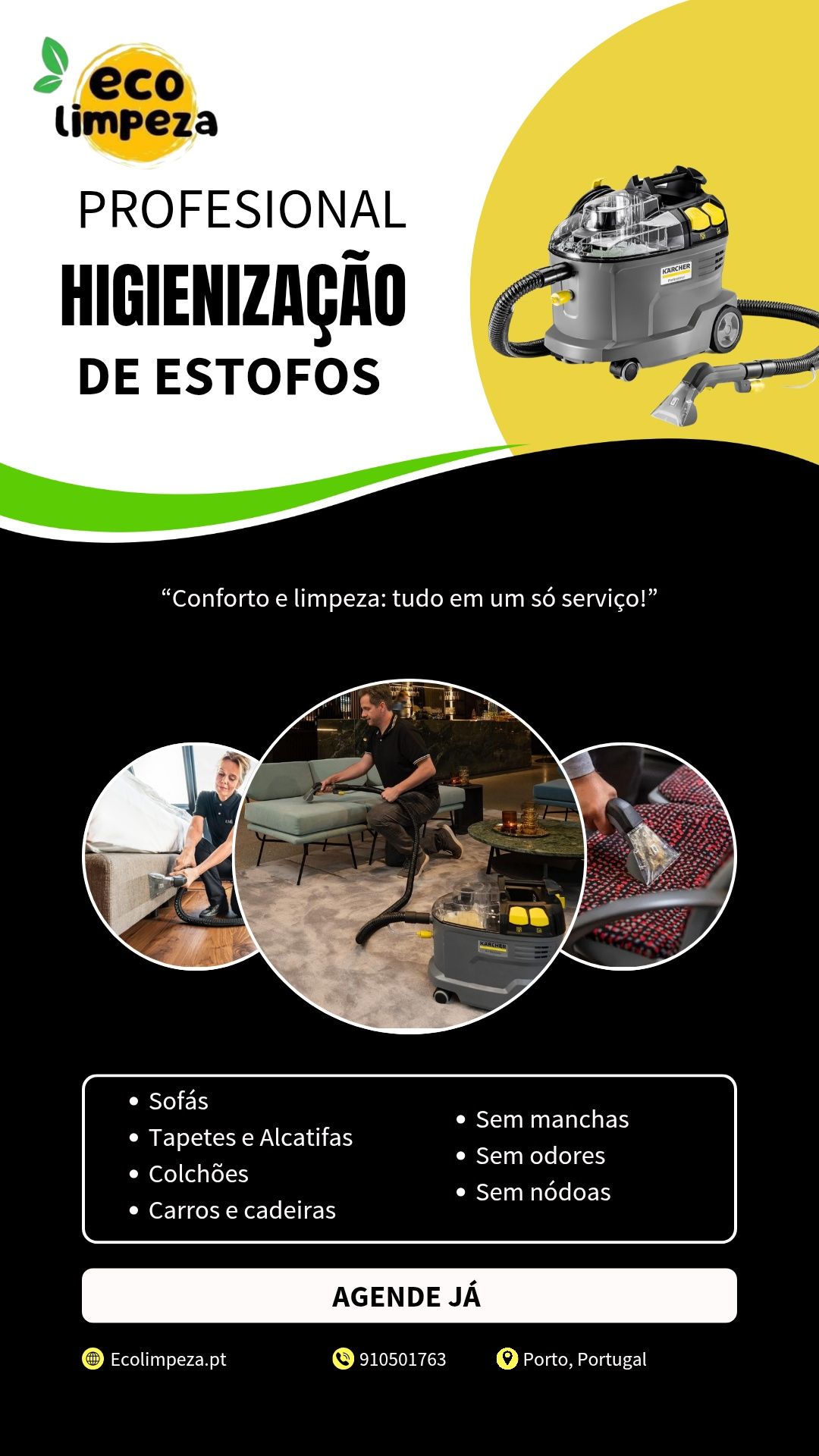 Limpezas e higienização