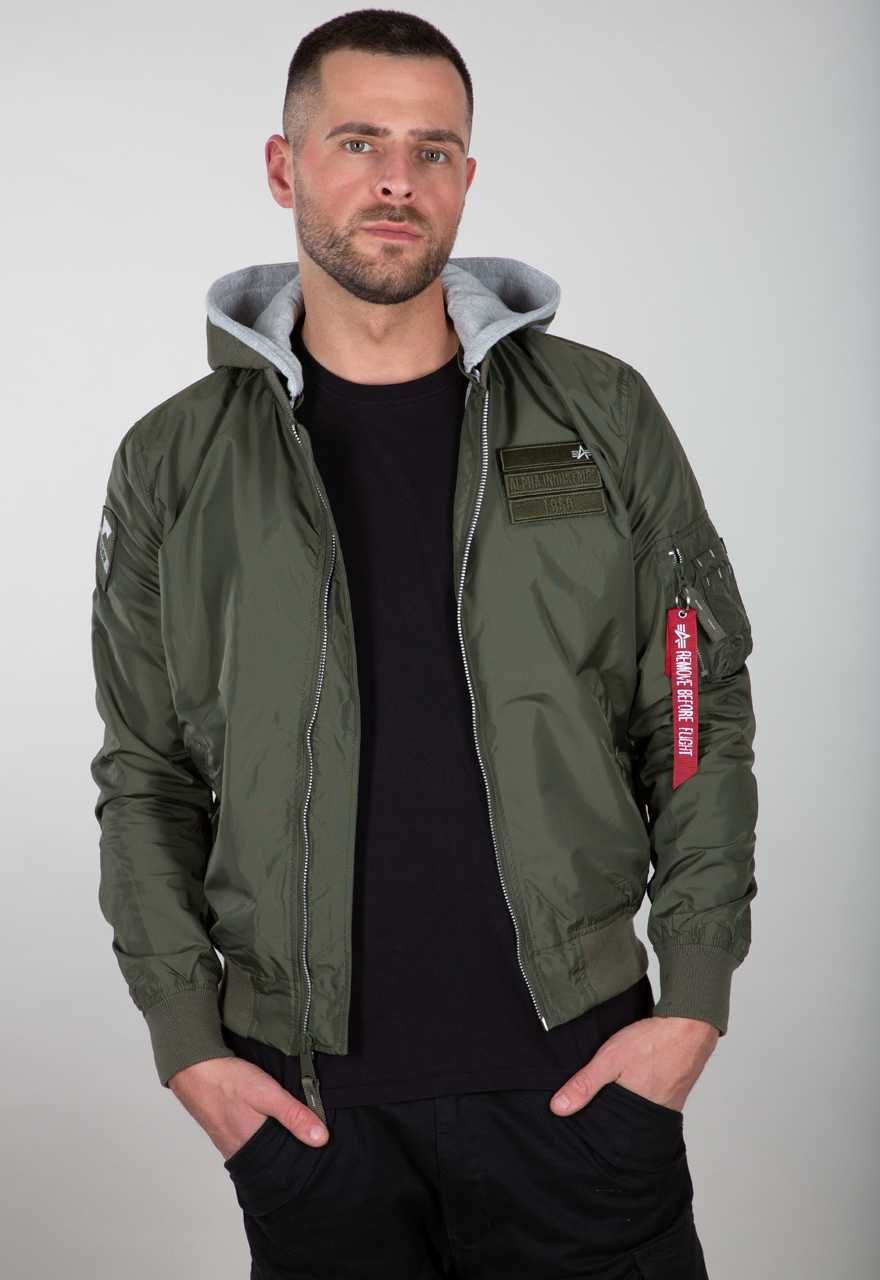 Alpha Industries kurtka z kapturem MA-1 TT CUSTOM 126117