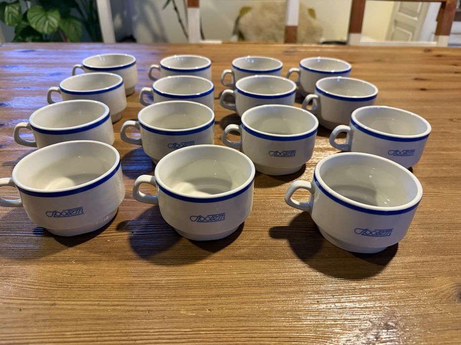 Filiżanka barowa Lubiana Społem PRL 1 szt