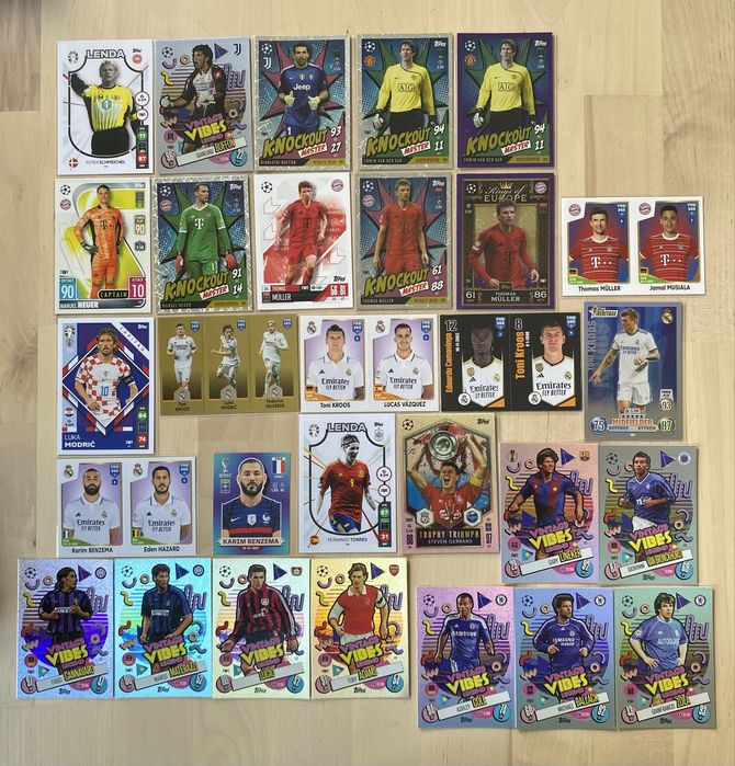 Lendas e Históricos do Futebol Mundial Panini e Topps Cromos e Cartas
