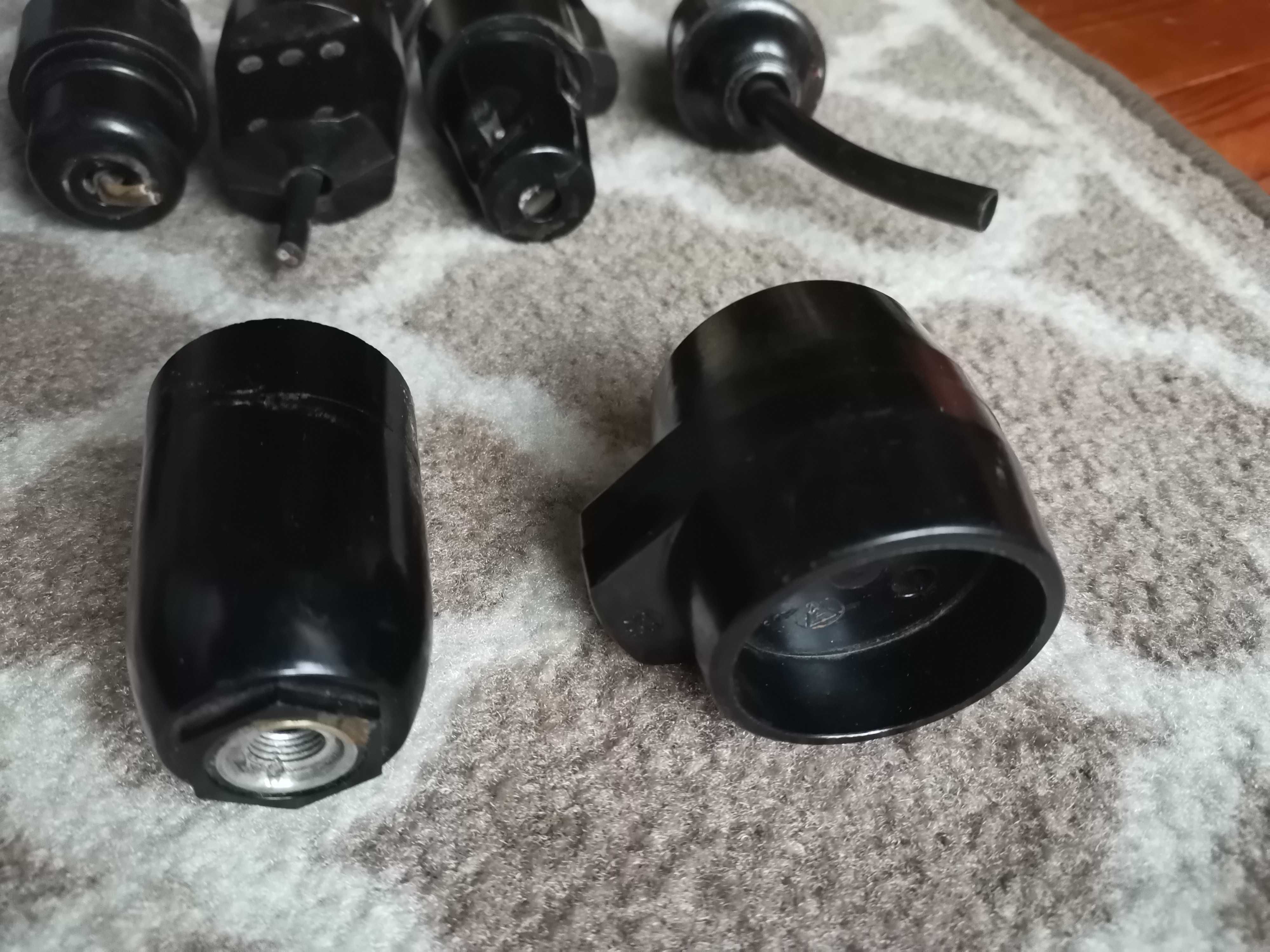 Wtyczka, gniazdko, rozgałęźnik PRL  21 szt.