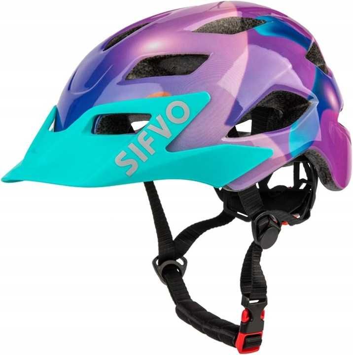 Kask rowerowy SIFVO Dziecięcy 50-57cm