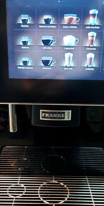 Ekspres Franke A600 MS2 2G 1P H1 +lodówka