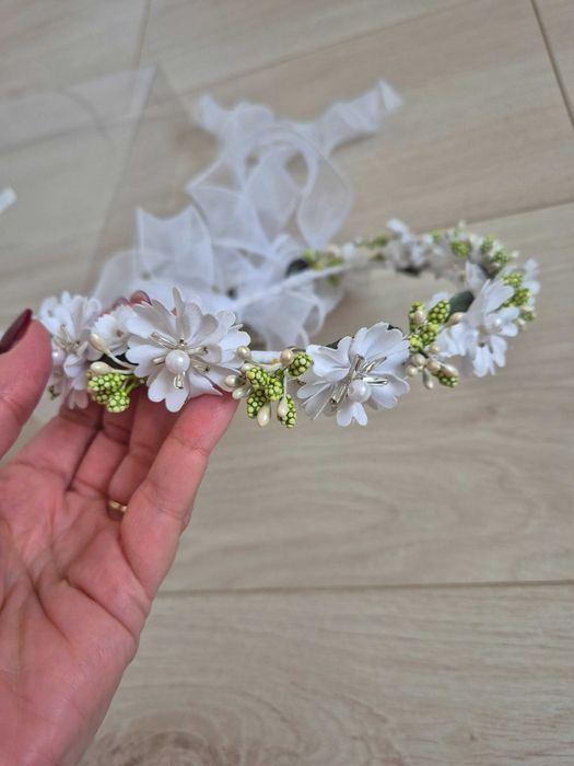 Wianek na komunię komunijny