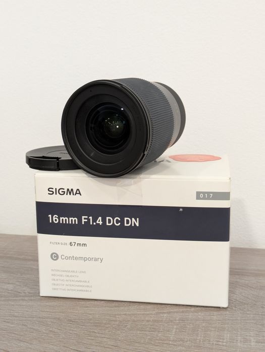 Sigma 16mm f/1.4 dc dn