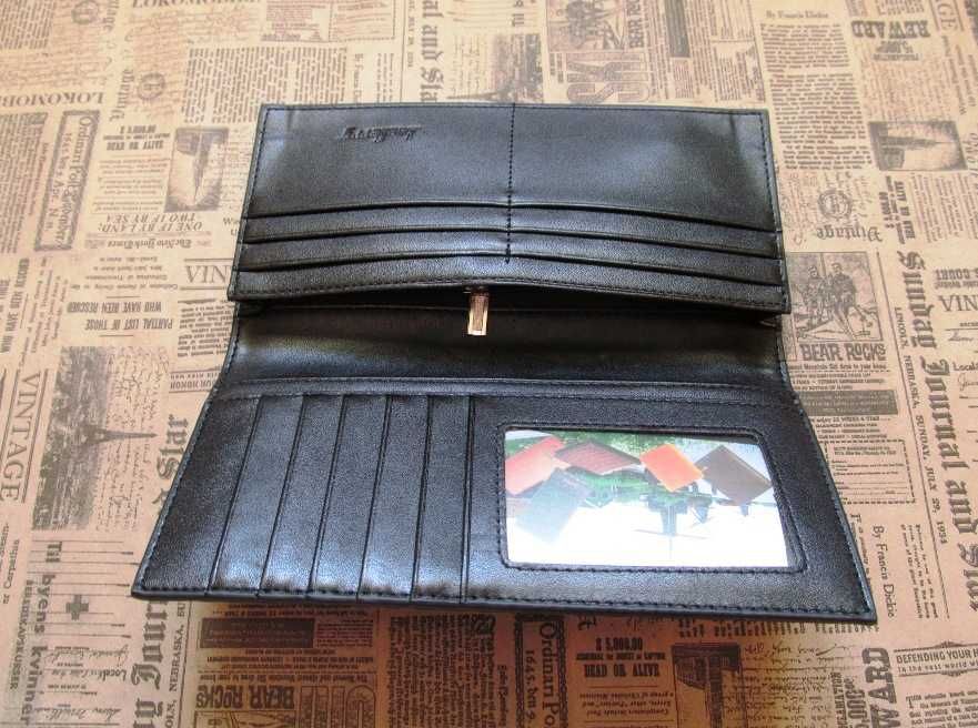 Шкіряний чоловічий гаманець портмоне Baellerry клатч